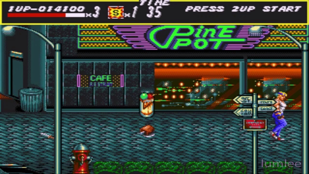 Streets Of Rage / Bare Knuckle - Axel Stone (No Death)