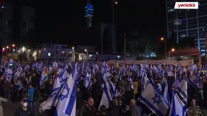 İsrail'de Netanyahu isyanı