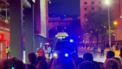 Manifestación del sevillismo a las puertas del Sánchez-Pizjuán