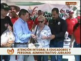 Más de mil familias del sector educación son atendidas con Jornada de Atención Integral en La Guaira
