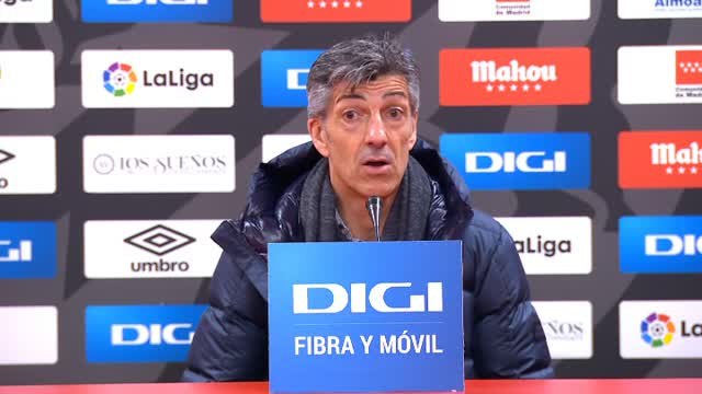 Iraola: Para ganar a un equipo como la Real, tenemos que tener más acierto y menos error