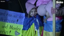 Ukrainians in Germany call on Scholz to send tanks to their home country
