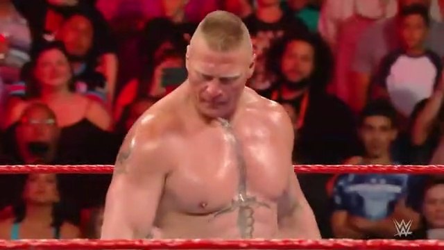 FULL SEGMENT — Brock Lesnar beats down Seth Rollins- Raw, June 3, 2019