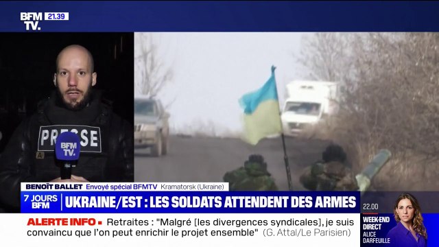 À Kramatorsk, les soldats ukrainiens attendent des livraisons d'armes lourdes et déplorent l'indécision de l'Allemagne