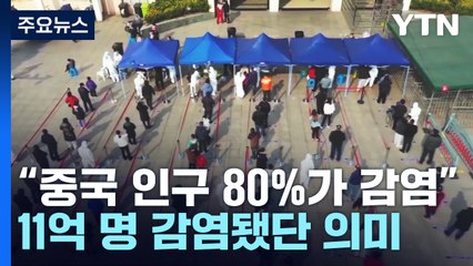 中 전문가 "인구 80%가 코로나19 감염...2∼3개월 내 대유행 가능성 작아" / YTN