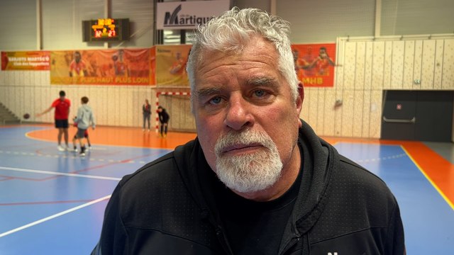 Interview maritima: Franck Bulleux après la victoire de Martigues Handball contre le PSG