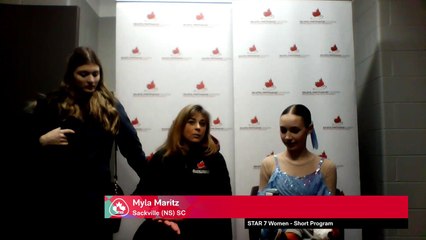 STAR 7 Women Short - 2023 Skate New Brunswick Winter Competition - Rink 1