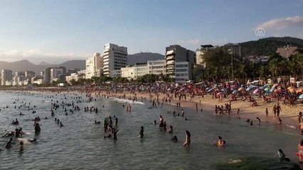 RİO DE JANERİO - Brezilya'da yazın en sıcak günleri