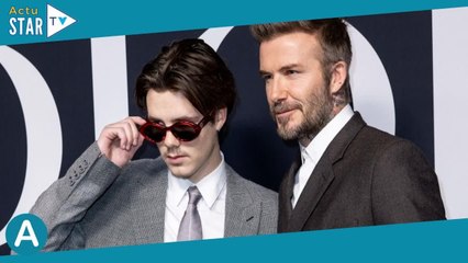 David Beckham au défilé Dior : son fils Cruz lui vole la vedette, plus looké que lui, Robert Pattins