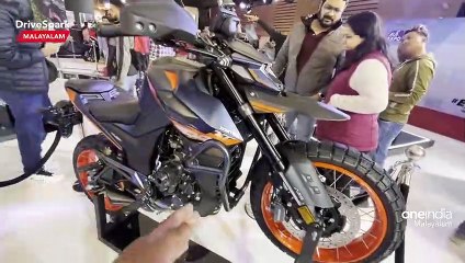 Auto Expo 2023: Zontes U1 200 Showcase | Malayalam Drivespark | Manu Kurian