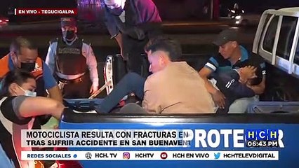 Accidente vial deja una persona herida en San Buenaventura, F.M.