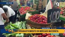 Nelly Paredes en mercado mayorista: “Precios de verduras se mantienen estables”