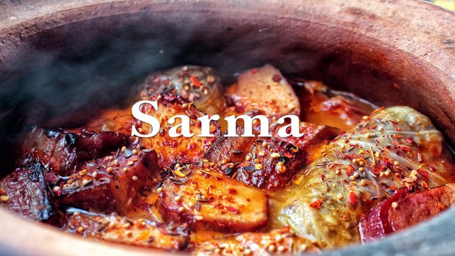 CABBAGE SARMA IN CLAYWARE! - STUFFED CABAGE ROLLS
