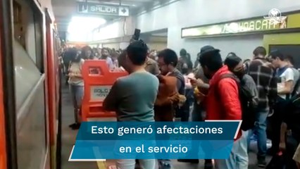 Ahora en Coyoacán, usuarios reportan humo en la estación de la Línea 3 del Metro