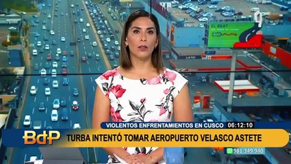 Cusco: Manifestantes intentaron saquear un centro comercial y destruyen rieles