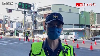 台1線往墾丁、台東現車潮  估每小時破3000輛車次(屏警提供)