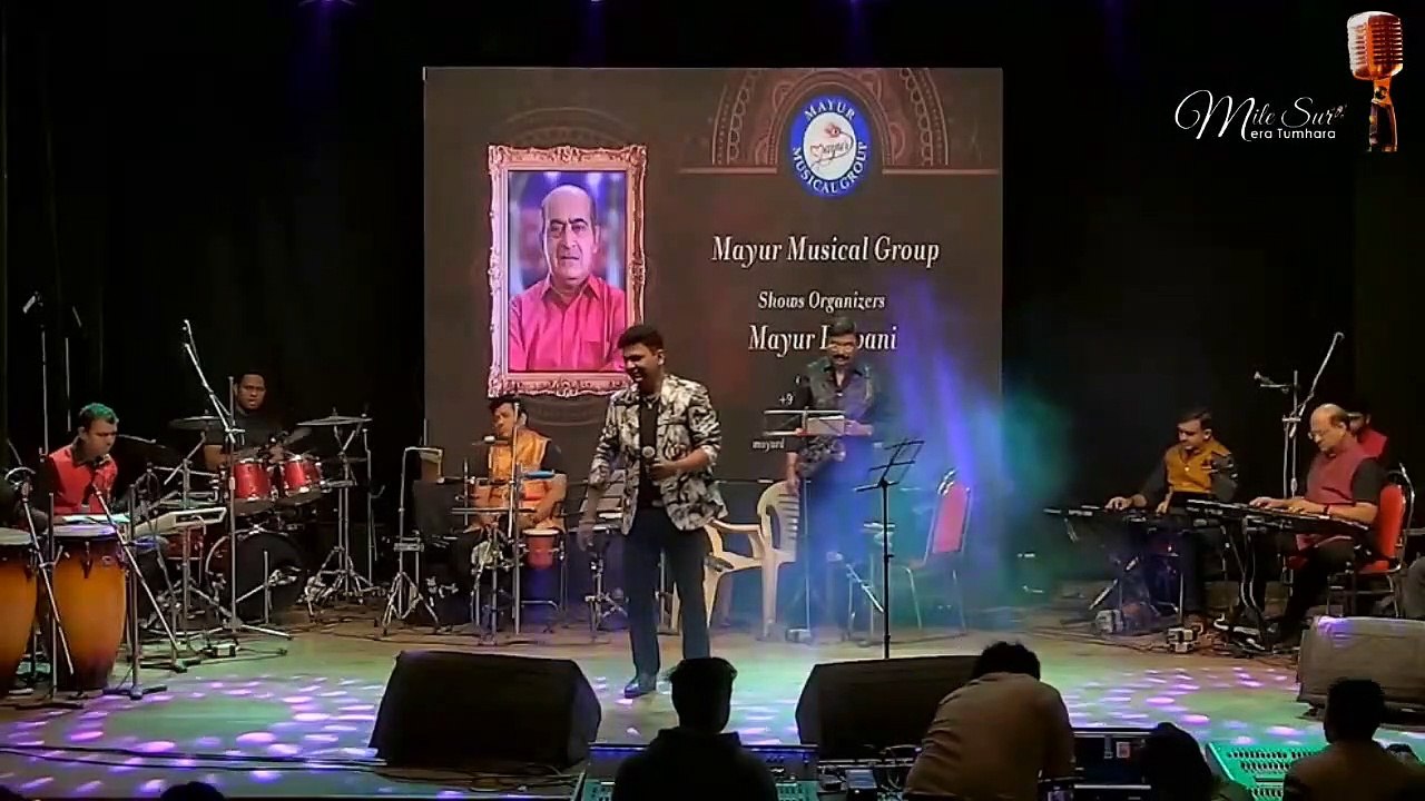 Gulabi Aankhen Jo Teri Dekhi | Moods Of Rafi | Sarvesh Mishra Live Cover Performing Romantic Songs ❤❤ Goldmines Movies Saregama Rajesh Khanna Mile Sur Mera Tumhara/मिले सुर मेरा तुम्हारा