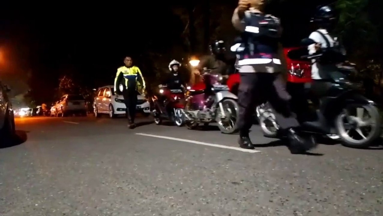 Balap Liar Kocar-kacir, Polsek Banjarbaru Utara Sita 10 Unit Motor Knalpot Brong
