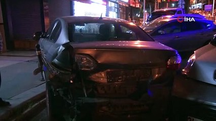 Alkolün etkisi ortada! Yine kazaya sebebiyet verdi