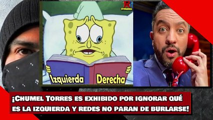 ¡Chumel es exhibido por ignorar qué es la izquierda y redes no paran de carcajearse!