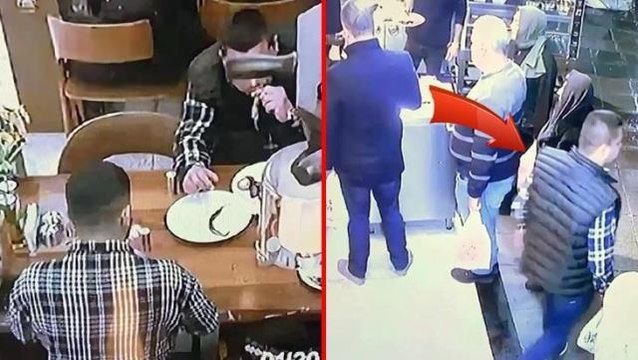 Bu kadarına da pes! Restoranda yiyip içip hesabı ödemeden böyle kaçtılar
