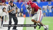 Raiders NFL Draft Prospect  CB Eli Ricks  Alabama