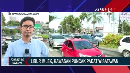 Puncak Padat Wisatawan saat Libur Imlek, Polisi Terapkan Sistem Satu Arah Situasional