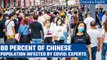 China: Covid-19 has infected 80 percent population says expert | Oneindia News *News