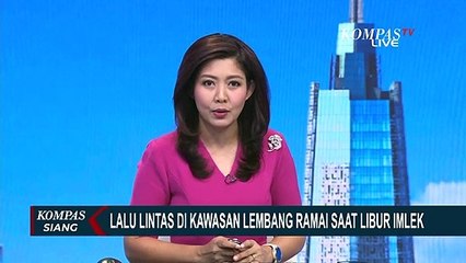 Kawasan Lembang Ramai Warga Luar Daerah yang ingin Berwisata saat Libur Imlek