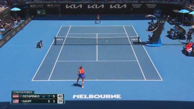 Gauff follows Swiatek out of Australian Open