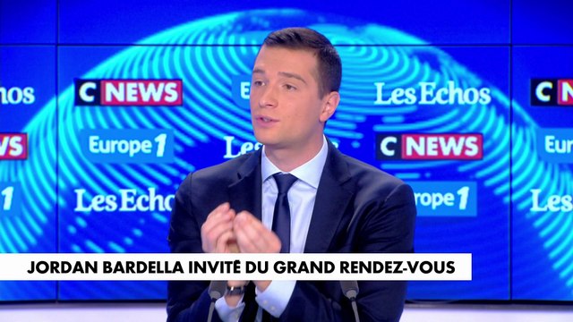 Jordan Bardella : «Je veux que les Français comprennent qu’il n’y a pas de fatalité à ce qu’ils vivent»