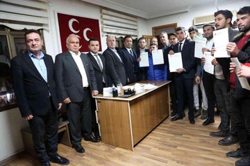 Mersin'de 150 genç MHP'ye katıldı