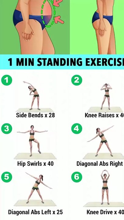 Flat Belly Exercises For Women To Lose Weight Fast