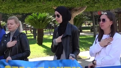 Adana'da yaşayan Ukraynalılar, Ukrayna Birlik Günü'nü kutladı