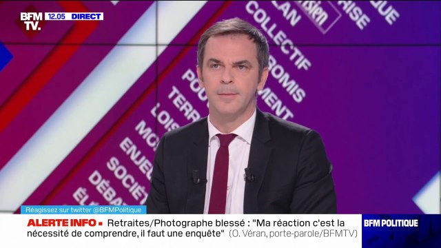 Olivier Véran sur les retraites: Nous ne voulons pas renoncer mais convaincre et dialoguer
