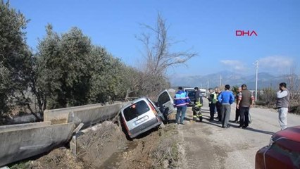 SERİK'TE KAZA 1 YARALI