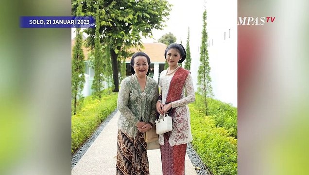 Potret Kemesraan Kaesang dan Erina di Peresmian Taman Pracima Tuin Pura Mangkunegaran