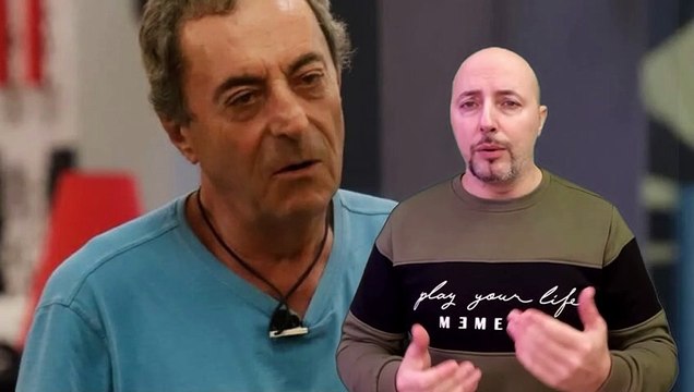 GF Vip, bacio per Attilio Romita che gli apre i cancelli dei guai, finito sotto accusa