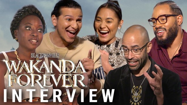 'Black Panther: Wakanda Forever' Interviews with Ryan Coogler, Danai Gurira, And More!