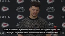 Mahomes trotz Verletzung: 