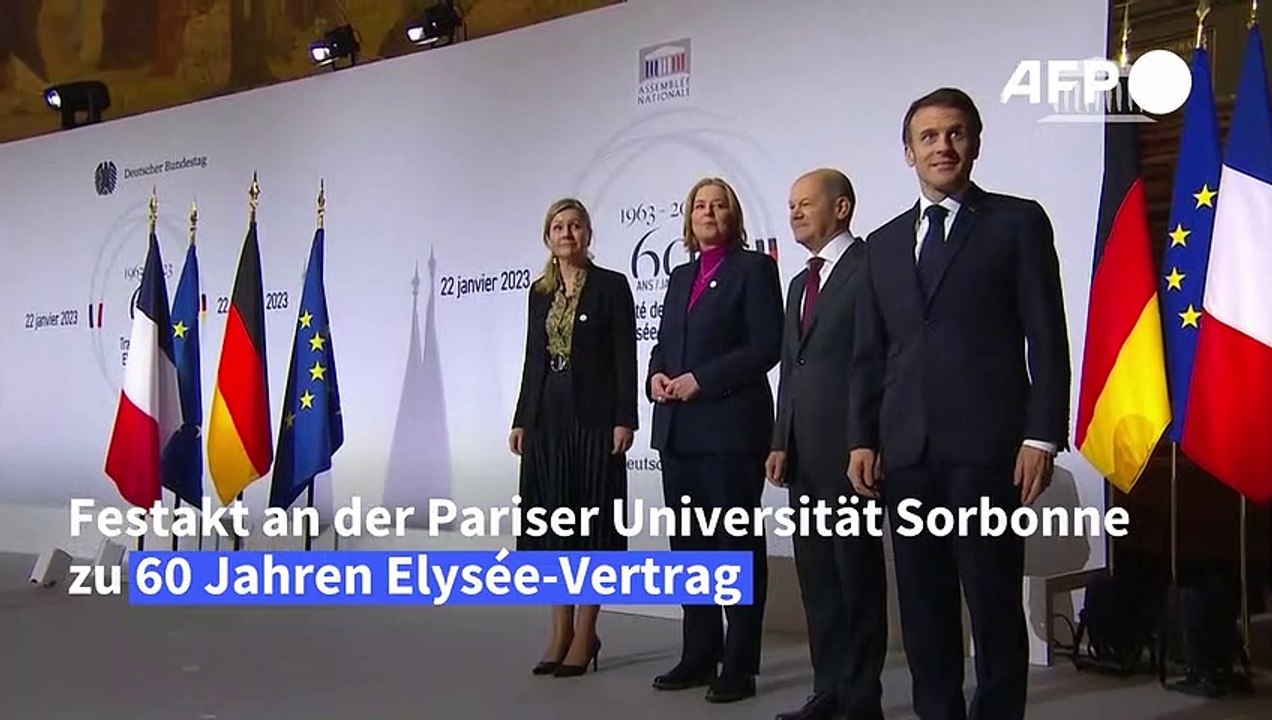 Scholz versichert Ukraine "gemeinsame Unterstützung der Europäer"