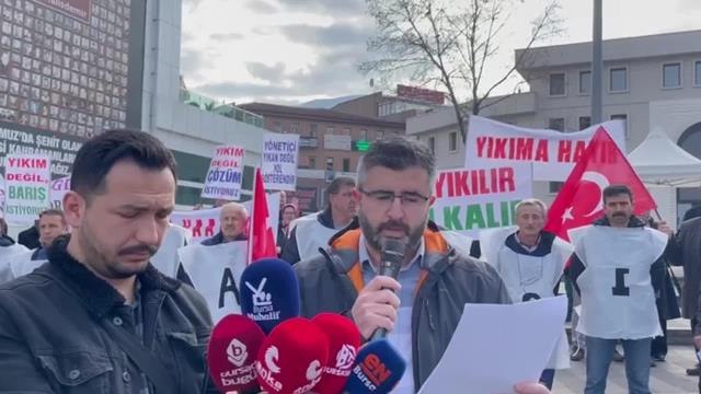 İmar Barışı Mağdurları Platformu Bursa Şubesi: İmar Barışından Faydalanıp Yapı Kayıt Belgesi Aldığımız Yuvalarımız İçin Alınan Yıkım Kararları...