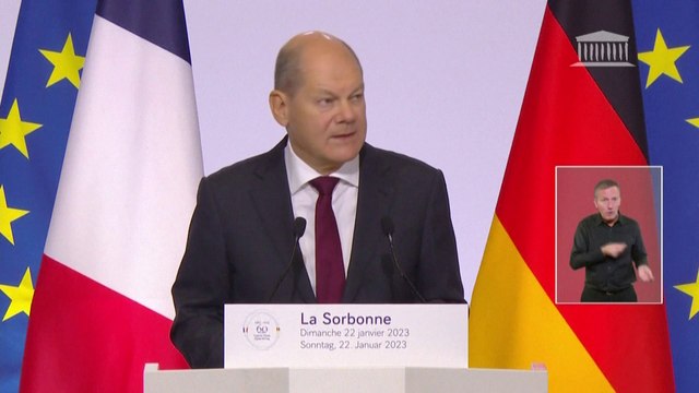 La France et l'Allemagne continueront à soutenir l'Ukraine aussi longtemps que nécessaire , affirme Olaf Scholz