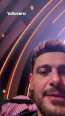رامز جلال يحتفل بفوز الأهلي أمام عمرو أديب تلاتة يا حلوة