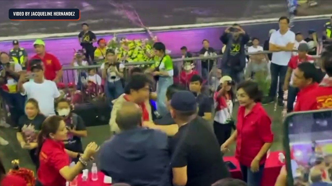 Bong Revilla attends post-Sinulog event in Cebu