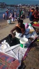 For Tai Amavasi at Kanyakumari sea   To those who worship their ancestors 20230122