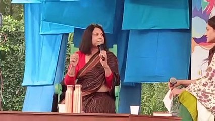 JLF 2023- स्टोरी राइटर को कंट्रोल करती है ना कि राइटर स्टोरी कंट्रोल करता है -चित्रा