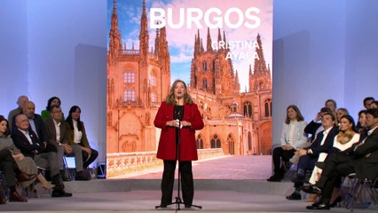 Cristina Ayala presenta en Madrid su candidatura a la Alcaldía de Burgos