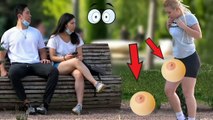 Drop fake balls prank   -AWESOME REACTIONS
