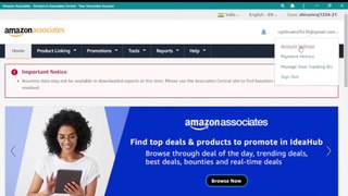How to create amazon affiliate link